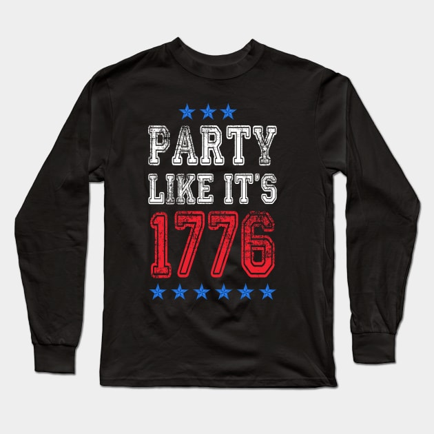 Patriotic Long Sleeve T-Shirt by TeeAMS